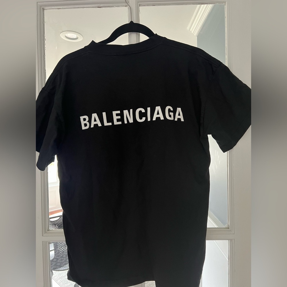 Balenciaga Charcoal Tee